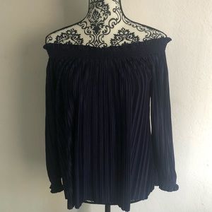 Banana Republic navy blue long sleeve